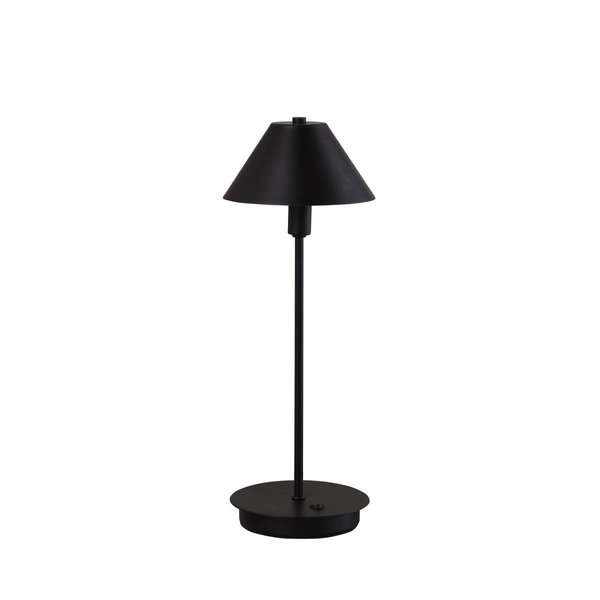 Cling 17.5 in. Rowan G-9 Table Lamp, Matte Powder Black CL2144850